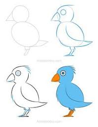 How To Draw A Bird Comment Dessiner Un Oiseau Dessin Oiseau Comment Dessiner Un Oiseau Dessin