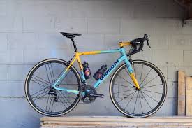 Bianchi mercatone uno marco pantani cycle jersey santini l 20.5 pit 2 pit chest bianchi m ercatone uno cycle jersey yellows with celeste green. Renny S Marco Pantani 20th Anniversary Ed Bianchi Specialissima Broad Street Cycles