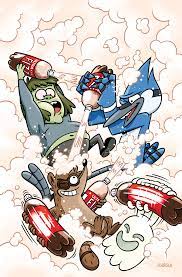 A.R.C.H.I.V.E. | Regular show anime, Cartoon wallpaper, Regular show