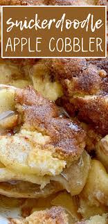 Pinterest and facebook will be after doing a bit of googling, i came across paula deen's cobbler recipe. Snickerdoodle Apple Cobbler Cobbler Recipes Easy Cobbler Recipes Apple Dessert Recipes