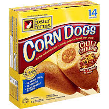 Foster Farms Corn Dogs Chili Cheese Flavor Meat Goodwin Sons