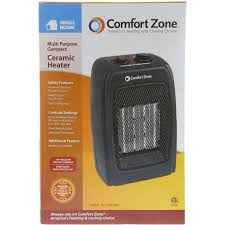 Everyday low prices at walmart.ca! Comfort Zone Ceramic Electric Portable Space Heater Black Cz442wm Walmart Com Walmart Com