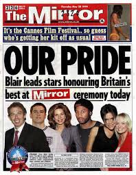 As piers morgan jokes 'it. Classic Daily And Sunday Mirror Front Pages Mirror Online
