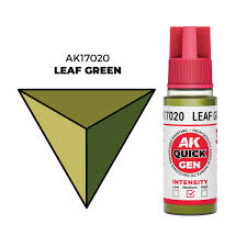AK-Interactive: Quick Gen Acrylic Contrast - Leaf Green 18 ml
