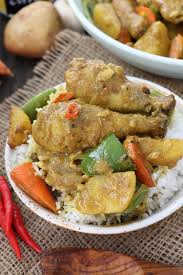 Filipino Style Chicken Curry With Coconut Milk Recipe Curry Chicken Recipes Curry Recipes Chicken Curry Filipino Style Recipe