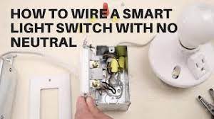 You could also ask the electrician to rewire both the switch and light fixture, but this is more complex and therefore costlier. How To Wire A Smart Light Switch With No Neutral Wire Youtube