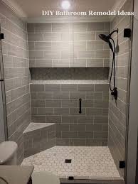 Incredible Diy Ideas For Bathroom Makeover Remodel Diybathroom Bathroom Renovation Diy Shower Remodel Bathrooms Remodel