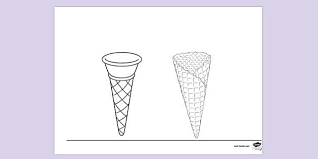 Download ice cream cone stock vectors. Free Empty Ice Cream Cone Colouring Sheet Colouring Pages