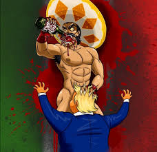 Post 3293905: Donald_Trump Dragula Landon_Cider Mariachi neon_clown_art  politics vampire