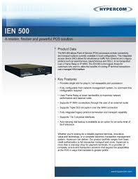 How do i tell relay that it should retry a transaction that failed? Hypercom Ien 500 Technical Specifications Pdf Download Manualslib
