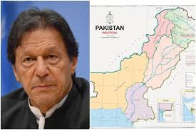 Pakistan topographic map, elevation, relief. Shocker Imran Khan Unveils New Map That Shows Kashmir As Part Of Pakistan Trolled On Twitter India Com