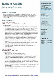 Executive chef job cover letter free example. Executive Sous Chef Resume Samples Qwikresume