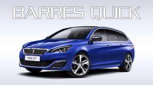barres green valley quick peugeot 308 youtube