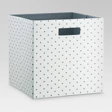 Black And White Polka Dot Storage Bins Pin On Othellos Room 2