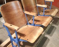 Sold Accepting Orders Vtg Theatre Seats Refinished Theatre Etsy In 2020 Theater Chairs Theater Seating Cinema Chairs