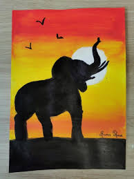 Dessin Paysage Animaux Afrique Les Ateliers Creatifs 9 Les Ateliers Creatifs Animaux de la savane africaine. dessin paysage animaux afrique les