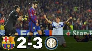 Inter barcelona live score (and video online live stream) starts on 10 dec 2019 at 20:00 utc time at san siro/giuseppe meazza stadium, milan city, . Barcelona Vs Inter 2 3 All Goals Highlights Champions League 2009 10 Youtube