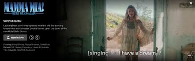 Here we go again, the sequel to the first blockbuster musical movie based on abba's classic songs really shouldn't work, and for the first twenty minutes of the sequel this week i'm. Mamma Mia Here We Go Again Drops On Netflix This August We The Pvblic