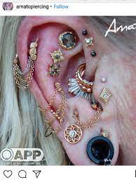 Pin By Brenda Angel On Piercings Ear Piercings Earrings Ear