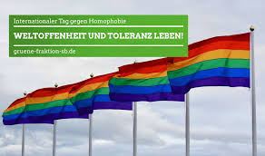 Le 17 mai, c'est la journée mondiale contre l'homophobie et la transphobie, une journée annuelle de sensibilisation aux discriminations faites à l'égard des personnes lgbt. 17 05 2019 Internationaler Tag Gegen Homophobie Toleranz Und Weltoffenheit Leben Grune Stadtratsfraktion