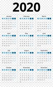Audrey of oh so lovely blog shares her fun and free 2020 printable calendars! 2020 Calendar Png Image 2014 Calendar Year Clipart 2517066 Pikpng