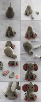 Tuto Modelage Elephant Pate A Sucre Pate Amande Pate D Amande Pate A Sucre Idee Deco Gateau