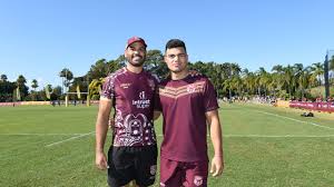 Queensland forward david fifita is set to miss state of origin game 3 under suspension but valentine holmes is free to play despite his tackle that left fellow maroons star kayln ponga nursing a. When Fifita First Met Inglis Qrl