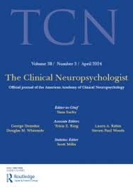 The Clinical Neuropsychologist: Vol 38, No 3