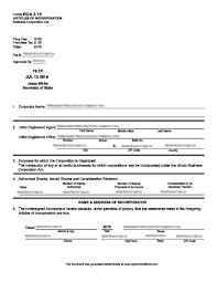 The resignation must contain the legal name of the entity represented by the resigning agent. Illinois Articles Incparadise Net