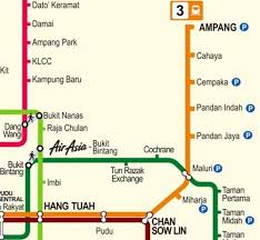 Twee haltes verder is kl sentral. Tbs Lrt How To Go To Terminal Bersepadu Selatan By Lrt Train