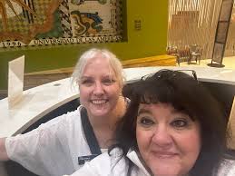 Volunteers helping at puddle jumpers fair