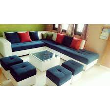 Puff puff sofa features rounded edges designed with a simplistic, modern touch. 7 Seater With 4 Puffy Designer Sofa Set Rs 26000 Unit Astral Furniture Id 20879261362