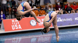 This marks the first time a u.s. Krysta Palmer Alison Gibson Earn Olympic Diving Berths For U S Sportscast Plus