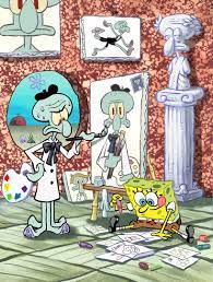 Сквидвард (Squidward) :: Губка Боб (SpongeBob SquarePants) :: Nickelodeon  :: Мультфильмы  смешные картинки и другие приколы: комиксы, гиф анимация,  видео, лучший интеллектуальный юмор.