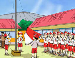 Gambar di bawah ini merupakan gambar mearnai kegiatan belajar di sekolah. Gambar Kartun Animasi Sekolah Design Kartun