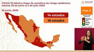 Tarjeta informativa sobre el semáforo epidemiológico en la ciudad de méxico. 18 Estados Incluida La Cdmx Arrancan En Semaforo Naranja La Semana Del 29 De Junio El Economista