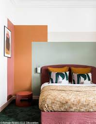 Rust Rose Mint Scheme La Chambre Bedroompaint Bedroom Interior Home Bedroom Bedroom Wall