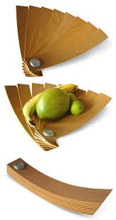2 tier fruit basket with banana hook. 15 Modern Fruit Bowls Fruit Bowl Cool Bowls Oddee