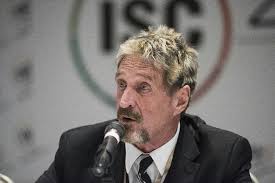 Mcafee was awaiting extradition in a spanish prison after being charged with. Aktwyodwgpd7jm