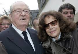 Je m'éveille le matin épuisé. France Jean Marie Le Pen A Epouse Religieusement Sa Femme Jany Le Telegramme