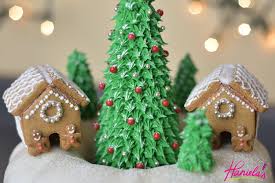 Check spelling or type a new query. Christmas Village Bundt Cake Haniela S Recipes Cookie Cake Decorating Tutorials