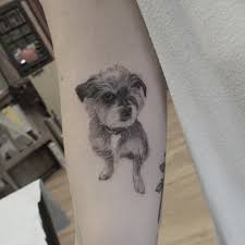 Dog k lines window tattoos. Alysha H Tattoo Portfolio Tattoo Artist In Roswell Ga