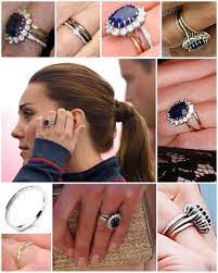 Catherine Duchess Of Cambridge S Diamond Eternity Ring In Addition To Her Welsh Gold We Kate Middleton Wedding Ring Kate Middleton Wedding Princess Diana Ring