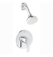 Either way, the handle is directly connected to the inner diverter. Grohe 3501420a Eurosmart Wall Mount Pressure Balance Valve Bathtub Shower Combo Faucet In Chrome