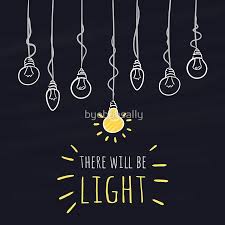 There Will Be Light Sticker By Byebyesally In 2021 Chalkboard Wall Art Chalk Wall Art Chalkboard Art