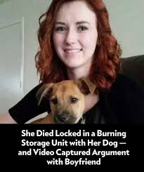 A Utah man, suspected by police of locking his girlfriend and her dog  inside a burning storage unit in 2023, has now been formally charged with  her murder, authorities report. Tap the