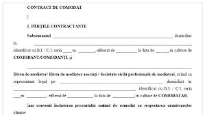 Fiscala , inregistrata la registrul comertului sub numarul in calitate de comodatar. VitezÄ Testul Derbeville Masculin Model Contract De Comodat Spatiu Birou Apitotal Ro