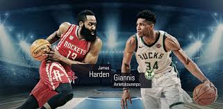 Giannis sina ugo antetokounmpo is a greek professional basketball player for the milwaukee bucks of the national basketball association. Greek Freak Vs The Beard Settling The Score For This Nba By Cathy Ha Sports Analytics Medium