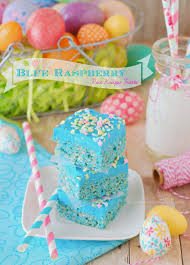 Birthday Cake Rice Krispie Treats Nutrition Blue Raspberry Rice Krispie Treats Rice Krispies Krispie Treats Recipe Rice Krispie Treats Ingredients