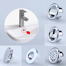 Centerset faucet holes for installation. Universal Ceramic Sink Basin Overflow Cover Ring Round 22mm Insert Hole Cover Decor Cap For Kitchen Bathroom Replacement Fitting Drains Aliexpress